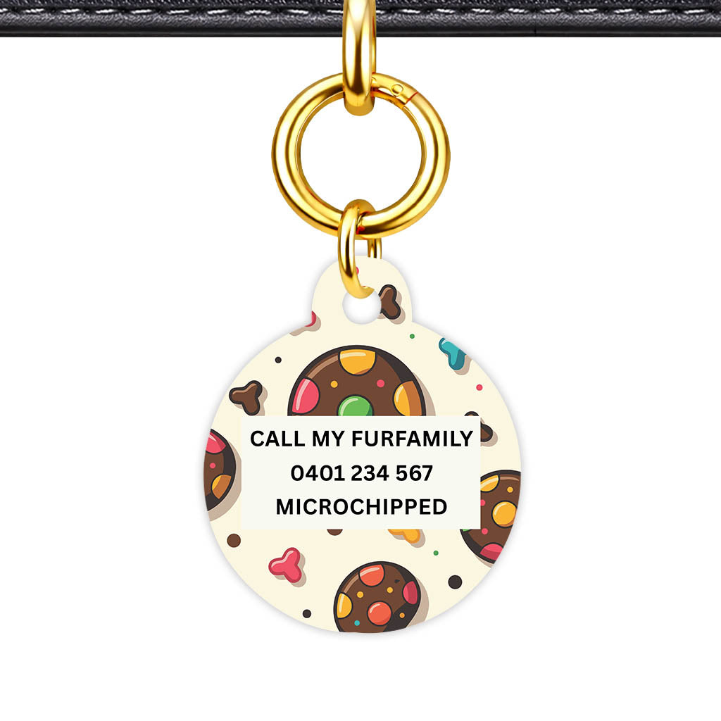 Colourful Cookies Classic Pet Id (Dog Tag & Cat Tag)