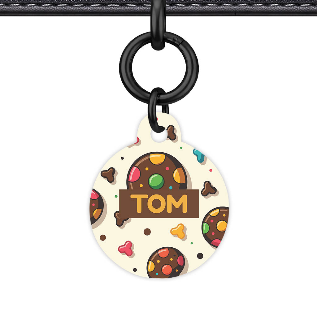 Colourful Cookies QR Smart Pet Id Tag (Dog Tag & Cat Tag)