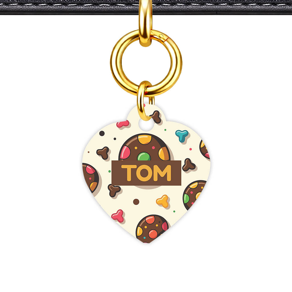 Mixed Classic Dog Tag Gold Classic Vol 23 | 5 Designs | Heart Bone Circle | Pet ID Tag - Classic Id Unique Colourful Cookies Classic Pet Id Dog Tag And Cat Tag 2024
