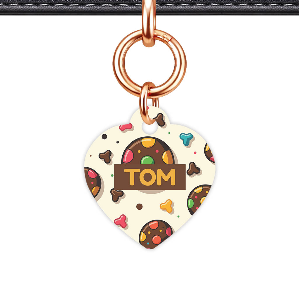 Colourful Cookies QR Smart Pet Id Tag (Dog Tag & Cat Tag)