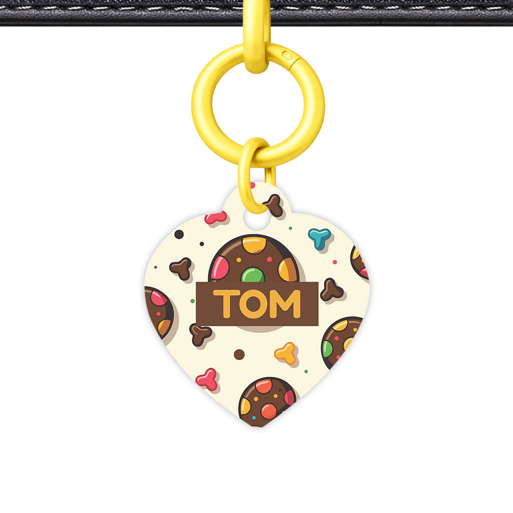 Colourful Cookies QR Smart Pet Id Tag (Dog Tag & Cat Tag)