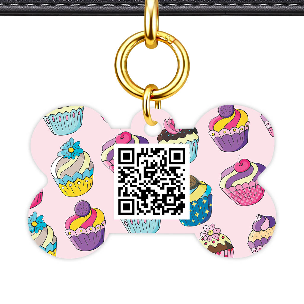 Candy Pop QR Smart Pet Id Tag (Dog Tag & Cat Tag)