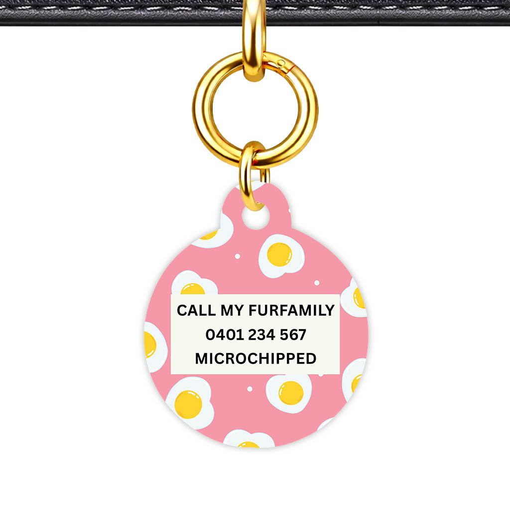 Fried Eggs Classic Pet Id (Dog Tag & Cat Tag)