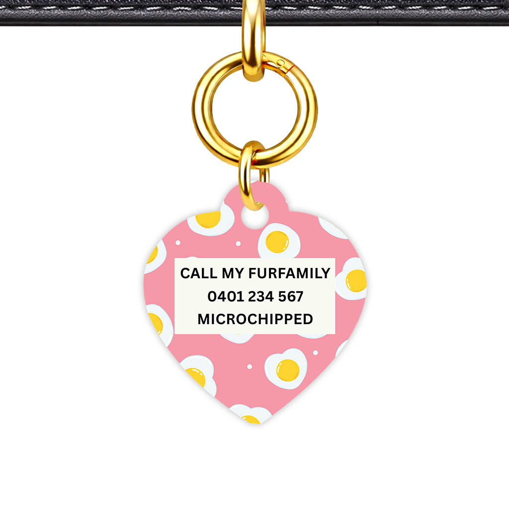 Fried Eggs Classic Pet Id (Dog Tag & Cat Tag)