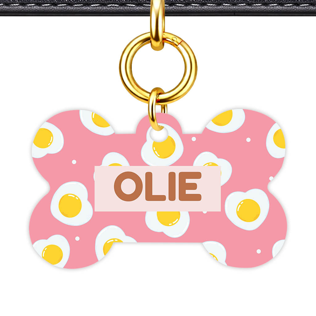 Fried Eggs Classic Pet Id (Dog Tag & Cat Tag)