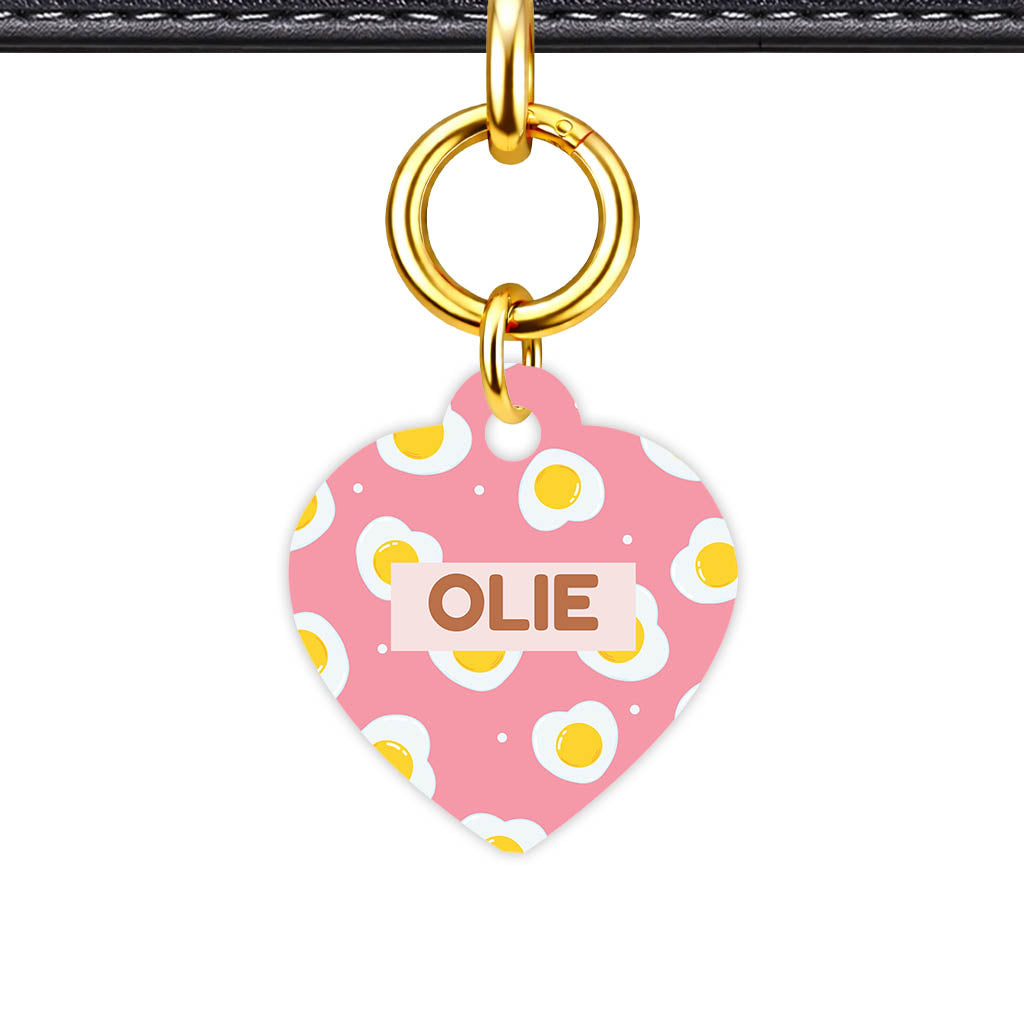 Mixed Classic Dog Tag Gold Classic Vol 23 | 5 Designs | Heart Bone Circle | Pet ID Tag - Classic Id Unique Fried Eggs Classic Pet Id Dog Tag And Cat Tag 2026