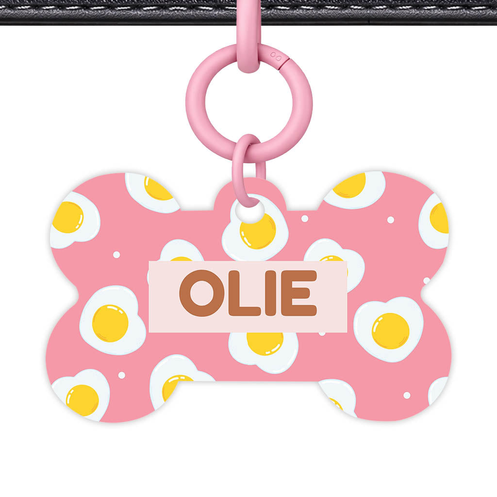 Fried Eggs Classic Pet Id (Dog Tag & Cat Tag)