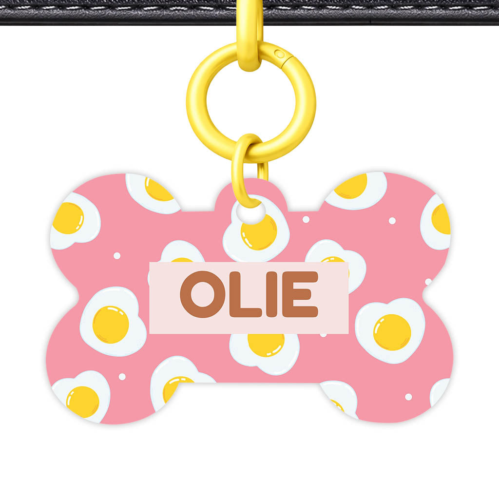 Fried Eggs Classic Pet Id (Dog Tag & Cat Tag)