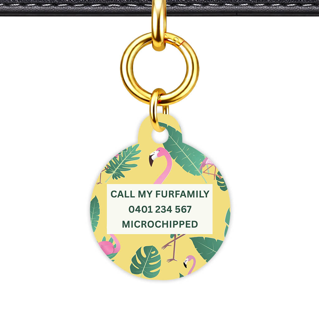 Flamingios Classic Pet Id (Dog Tag & Cat Tag)
