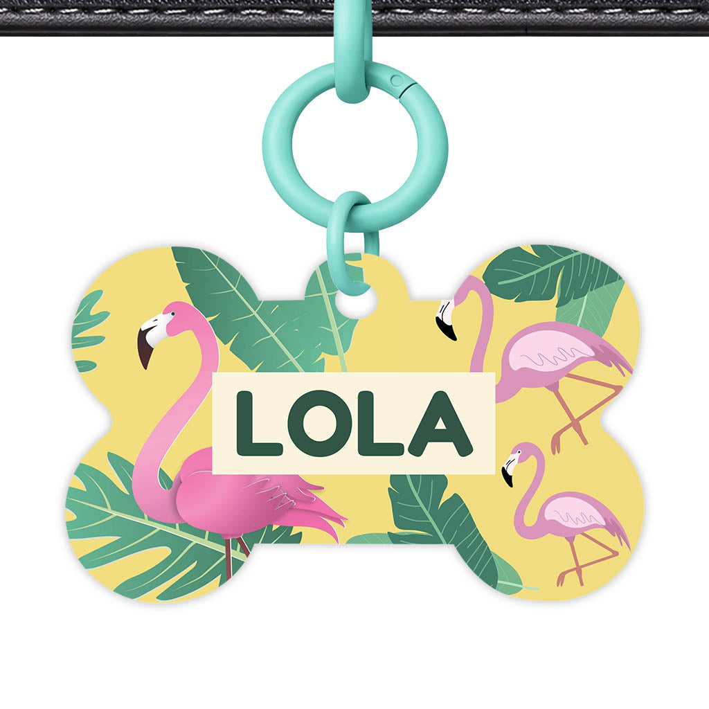 Flamingios QR Smart Pet Id Tag (Dog Tag & Cat Tag)