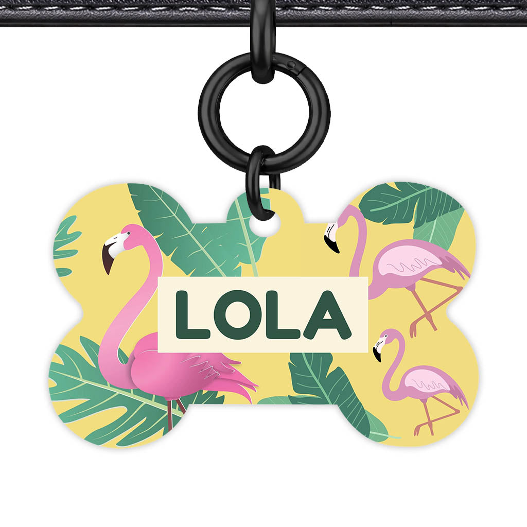 Flamingios QR Smart Pet Id Tag (Dog Tag & Cat Tag)