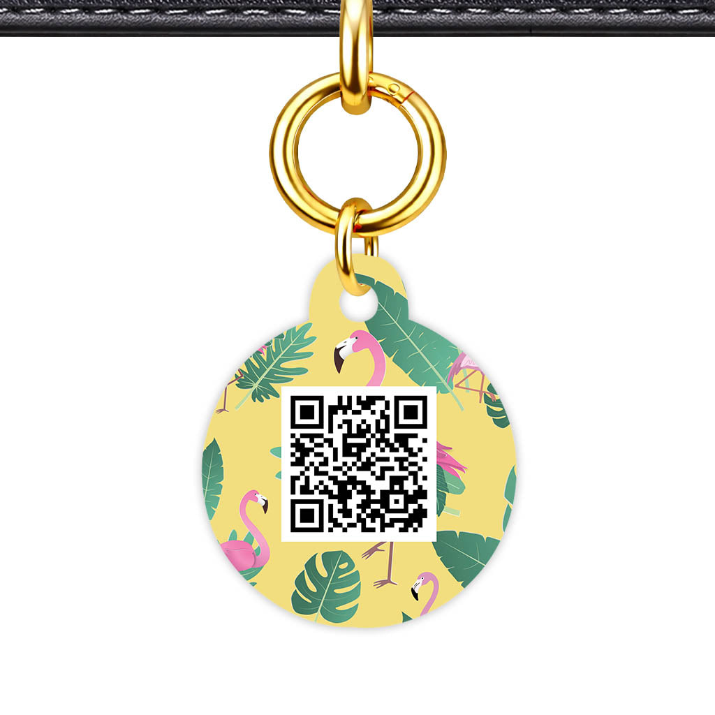 Flamingios QR Smart Pet Id Tag (Dog Tag & Cat Tag)