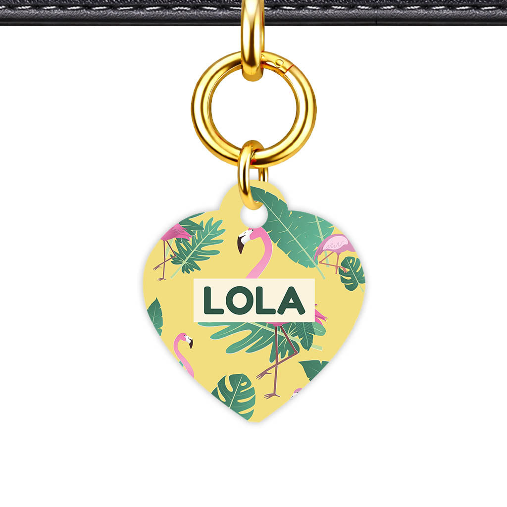 Mixed Classic Dog Tag Gold Classic Vol 23 | 5 Designs | Heart Bone Circle | Pet ID Tag - Classic Id Unique Flamingios Classic Pet Id Dog Tag And Cat Tag 2027