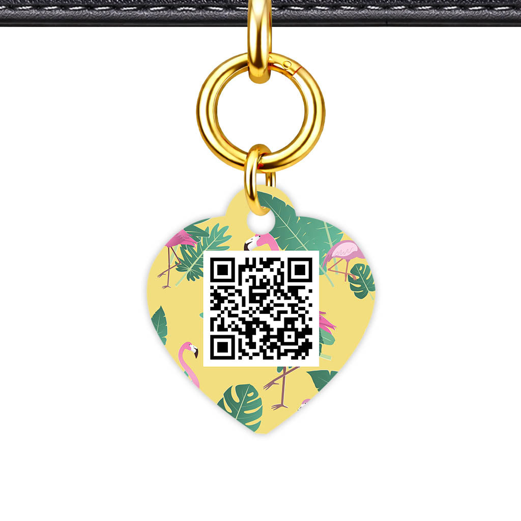 Flamingios QR Smart Pet Id Tag (Dog Tag & Cat Tag)