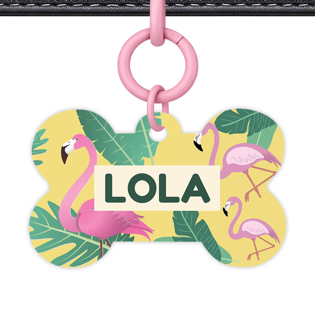 Flamingios QR Smart Pet Id Tag (Dog Tag & Cat Tag)