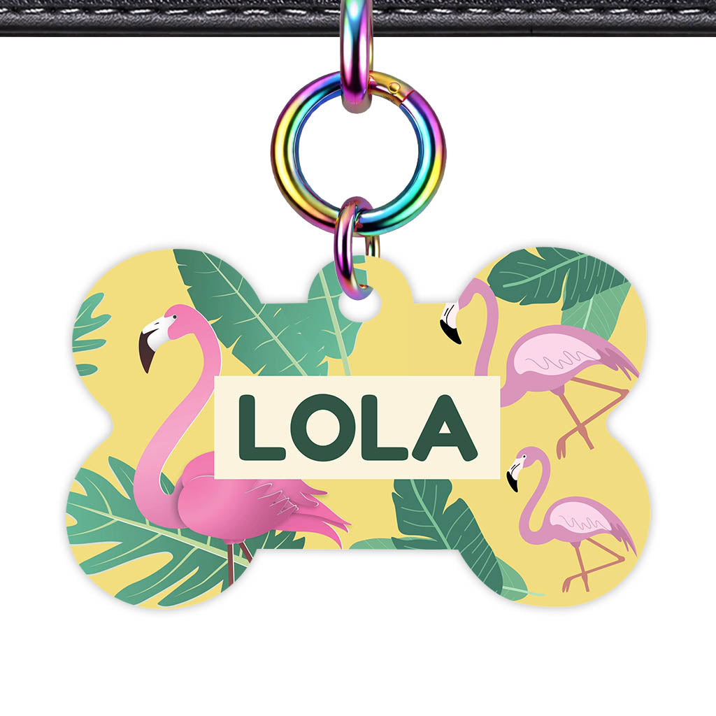 Flamingios QR Smart Pet Id Tag (Dog Tag & Cat Tag)