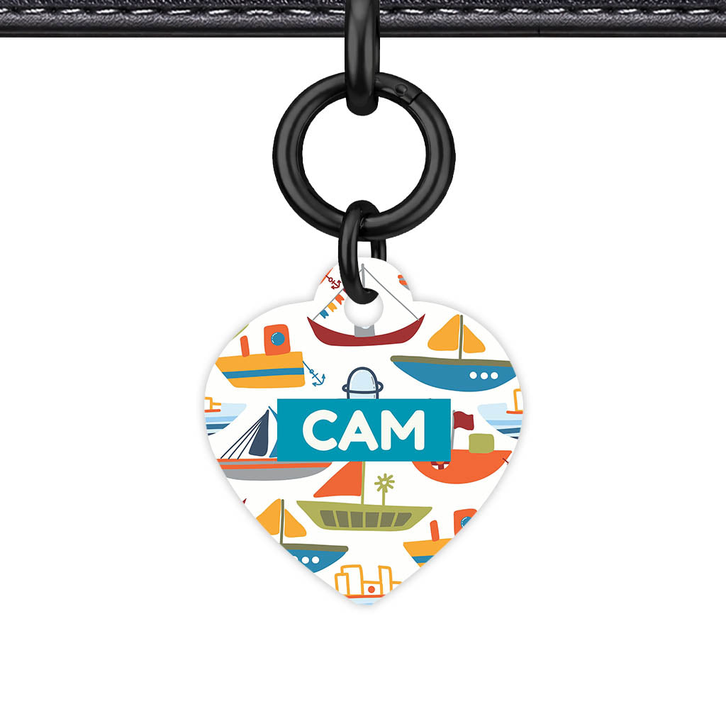 Boats QR Smart Pet Id Tag (Dog Tag & Cat Tag)