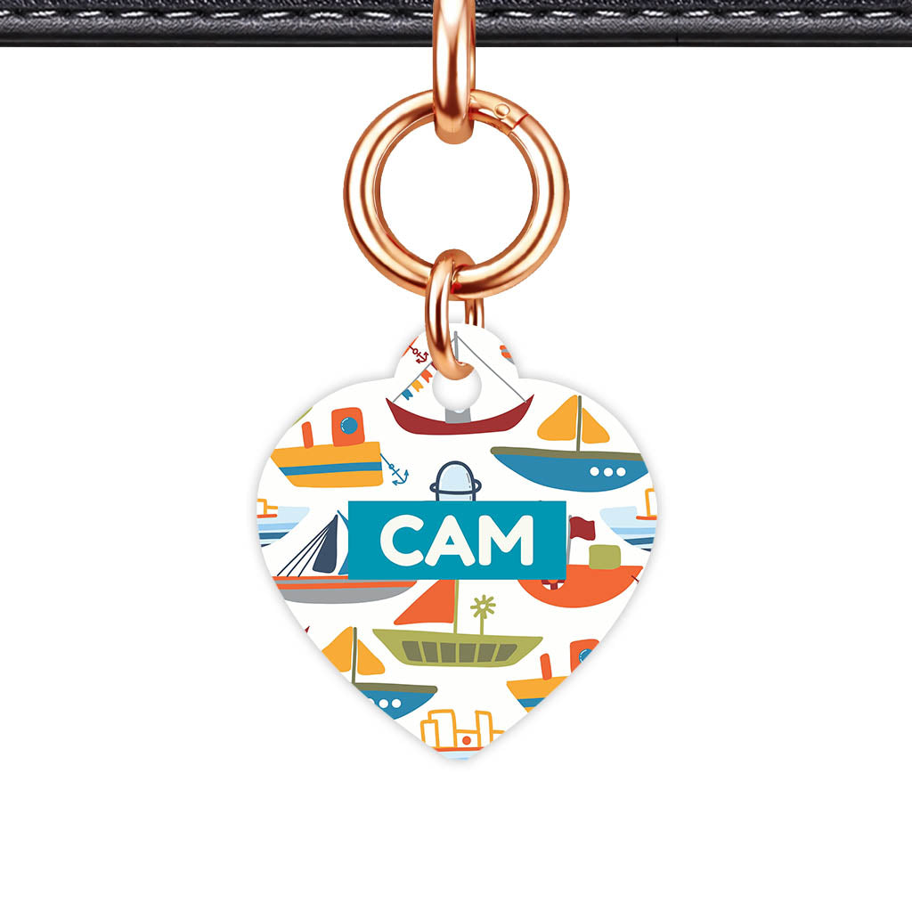 Boats QR Smart Pet Id Tag (Dog Tag & Cat Tag)