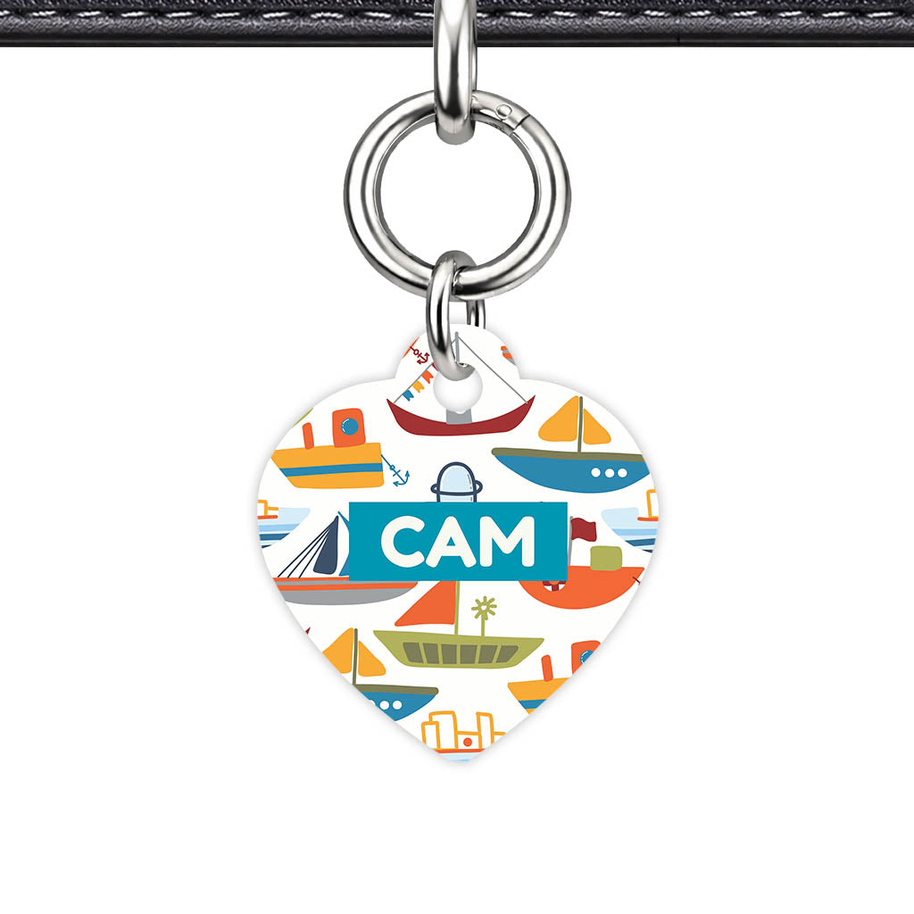 Boats QR Smart Pet Id Tag (Dog Tag & Cat Tag)