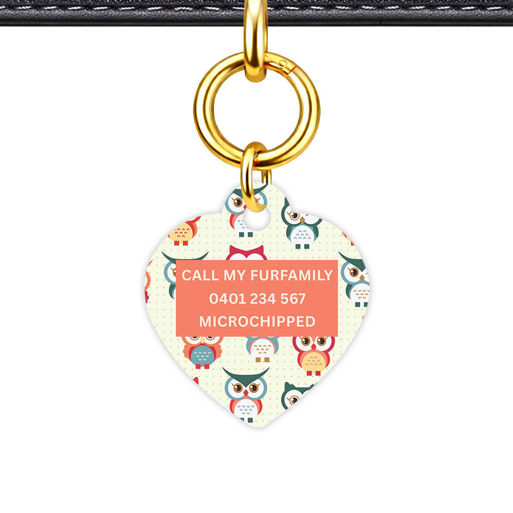 Owls Classic Pet Id (Dog Tag & Cat Tag)
