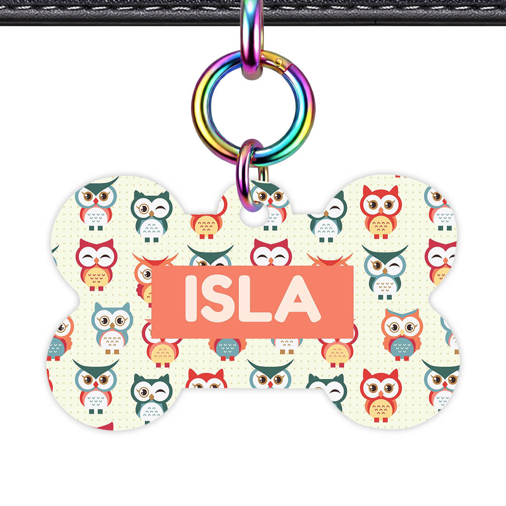 Owls Classic Pet Id (Dog Tag & Cat Tag)