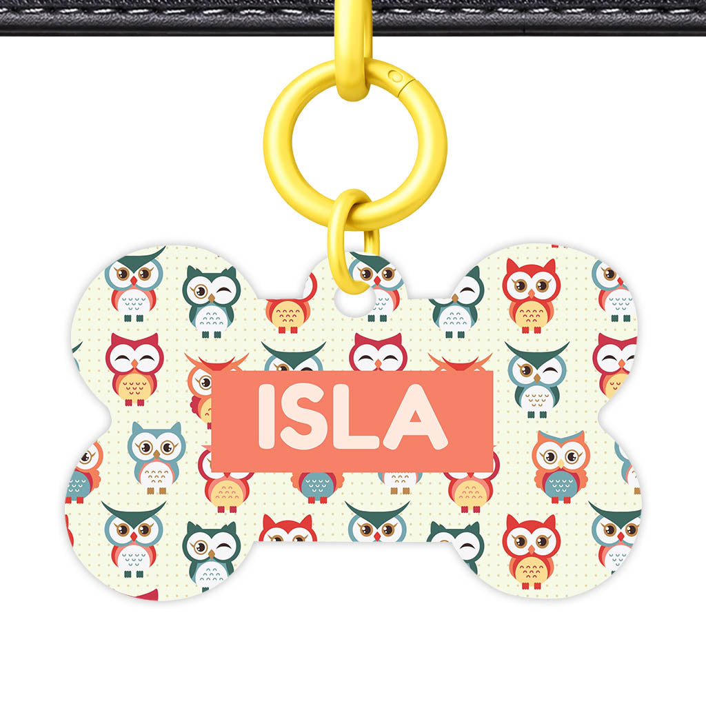 Owls Classic Pet Id (Dog Tag & Cat Tag)