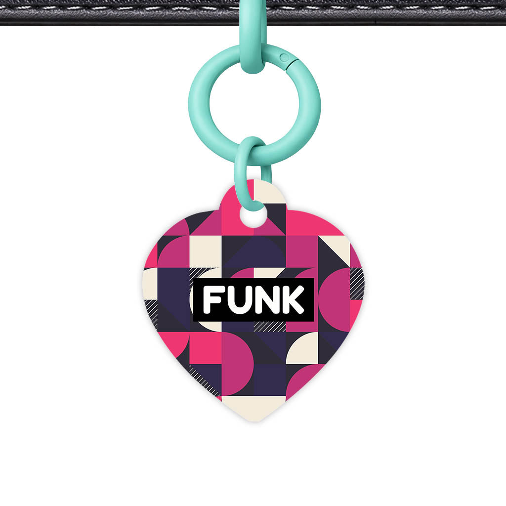 Graphic Grid QR Smart Pet Id Tag (Dog Tag & Cat Tag)