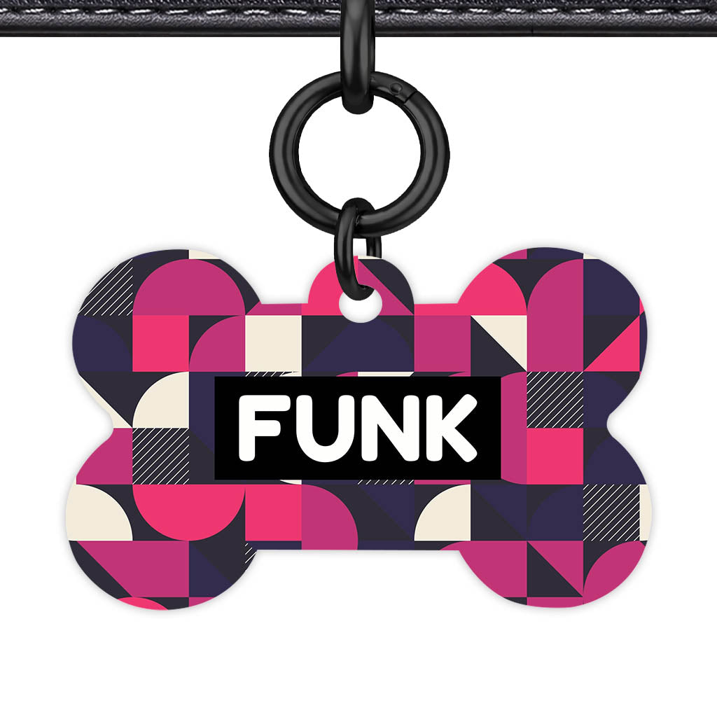 Graphic Grid Classic Pet Id (Dog Tag & Cat Tag)