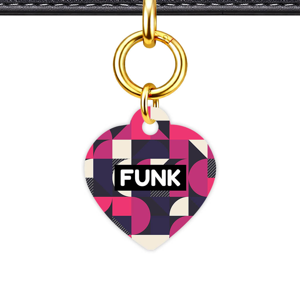 Graphic Grid QR Smart Pet Id Tag (Dog Tag & Cat Tag)