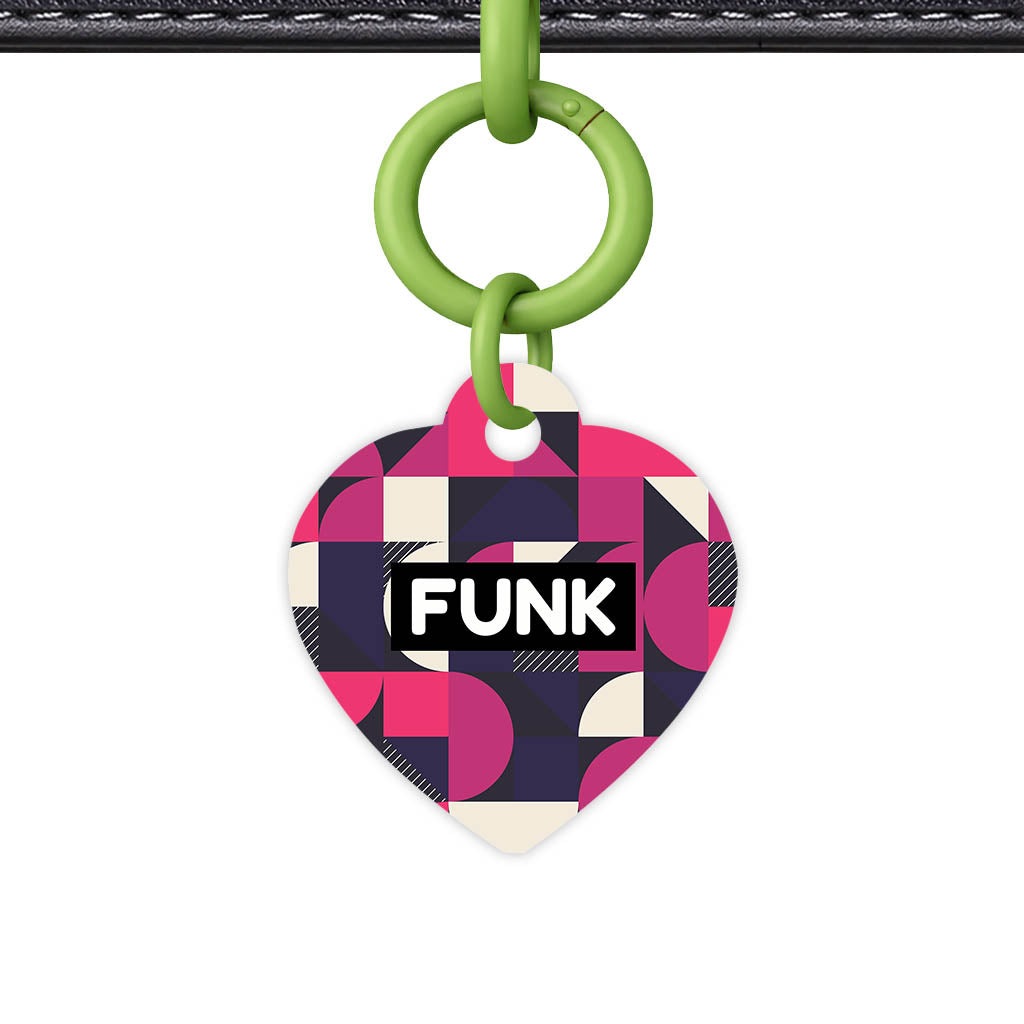 Graphic Grid QR Smart Pet Id Tag (Dog Tag & Cat Tag)