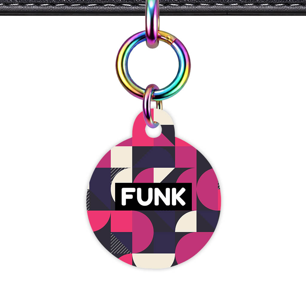 Graphic Grid Classic Pet Id (Dog Tag & Cat Tag)