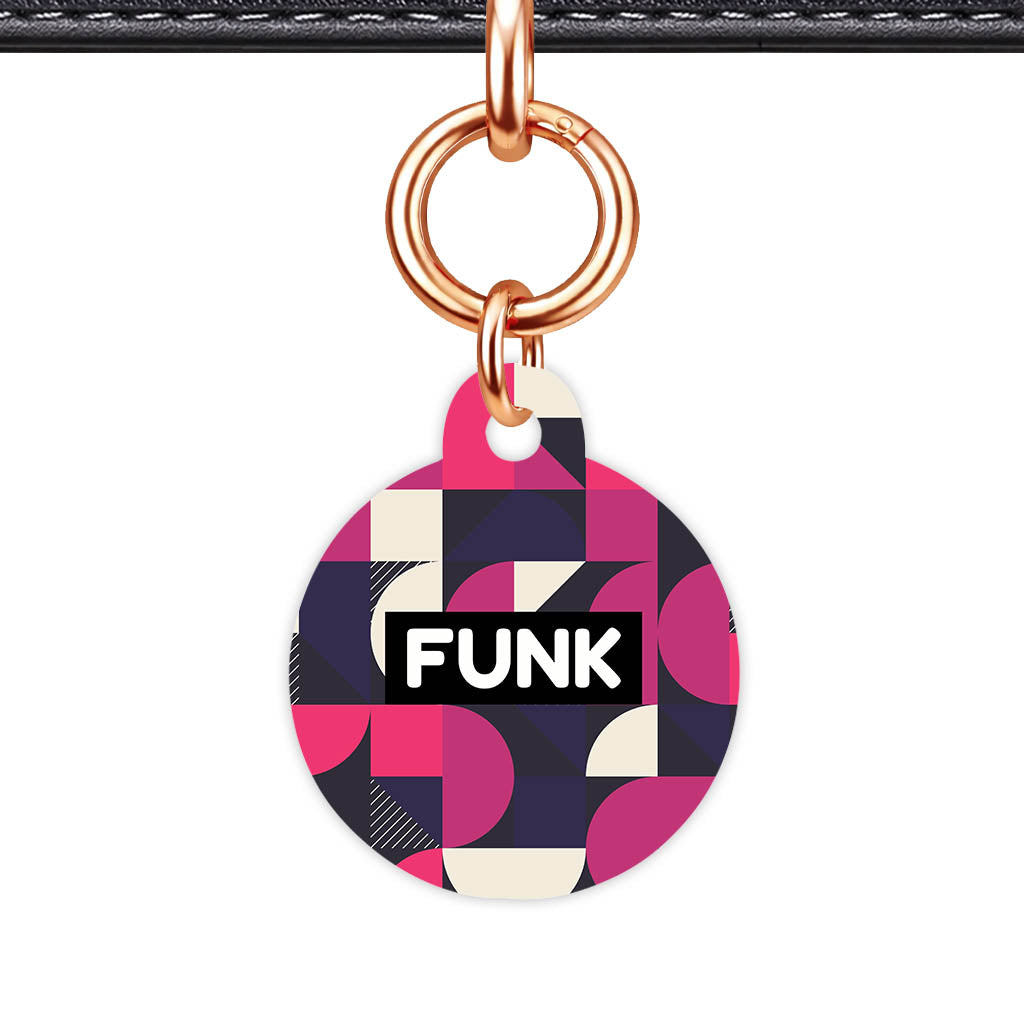 Graphic Grid QR Smart Pet Id Tag (Dog Tag & Cat Tag)