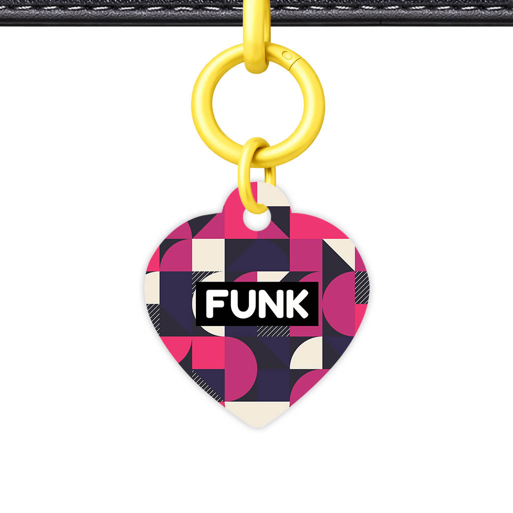 Graphic Grid QR Smart Pet Id Tag (Dog Tag & Cat Tag)