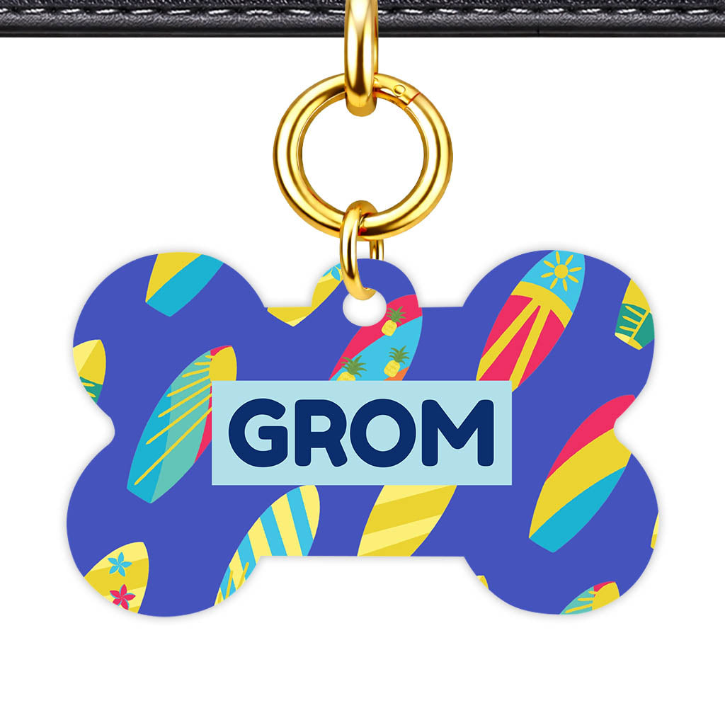 The Grom QR Smart Pet Id Tag (Dog Tag & Cat Tag)