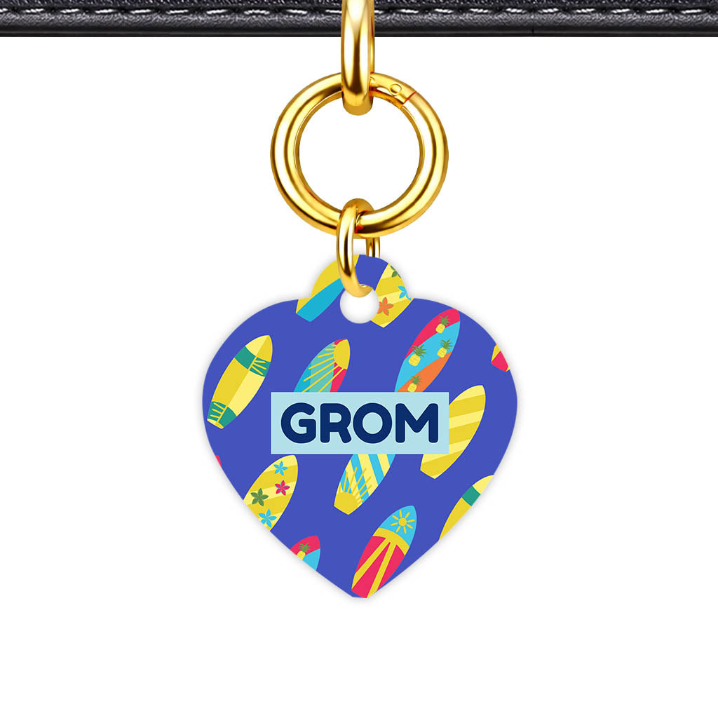 Mixed Classic Dog Tag Gold Classic Vol 24 | 5 Designs | Heart Bone Circle | Pet ID Tag - Classic Id Unique The Grom Classic Pet Id Dog Tag And Cat Tag 2031