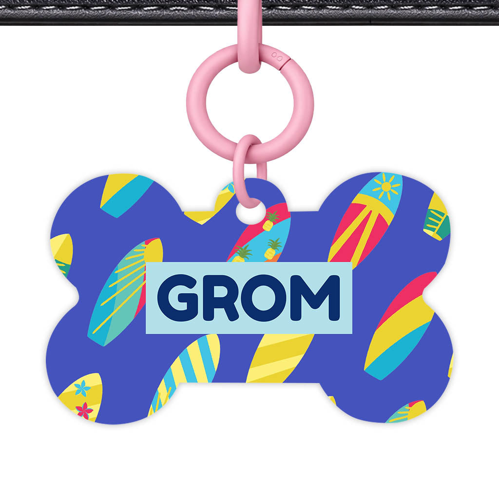 The Grom QR Smart Pet Id Tag (Dog Tag & Cat Tag)