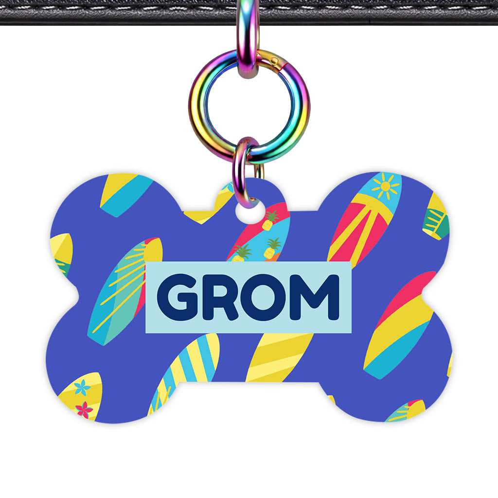 The Grom QR Smart Pet Id Tag (Dog Tag & Cat Tag)