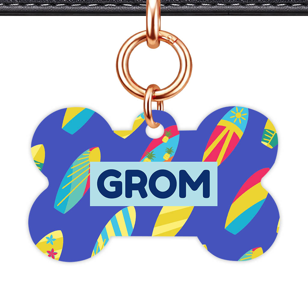 The Grom QR Smart Pet Id Tag (Dog Tag & Cat Tag)