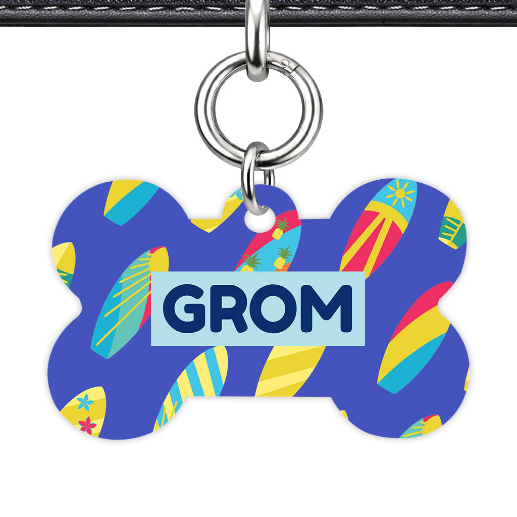 The Grom QR Smart Pet Id Tag (Dog Tag & Cat Tag)