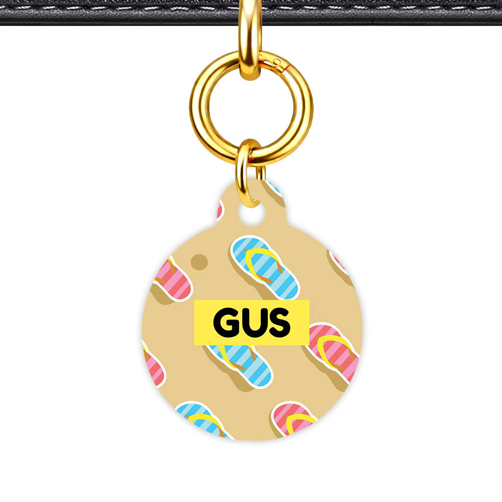 Flip Flops Classic Pet Id (Dog Tag & Cat Tag)