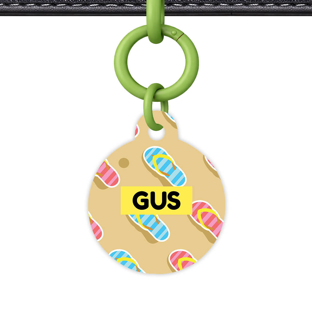 Flip Flops Classic Pet Id (Dog Tag & Cat Tag)
