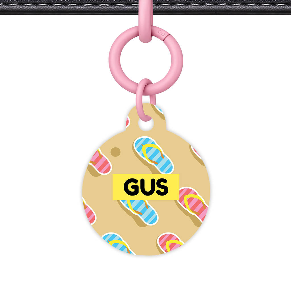 Flip Flops Classic Pet Id (Dog Tag & Cat Tag)