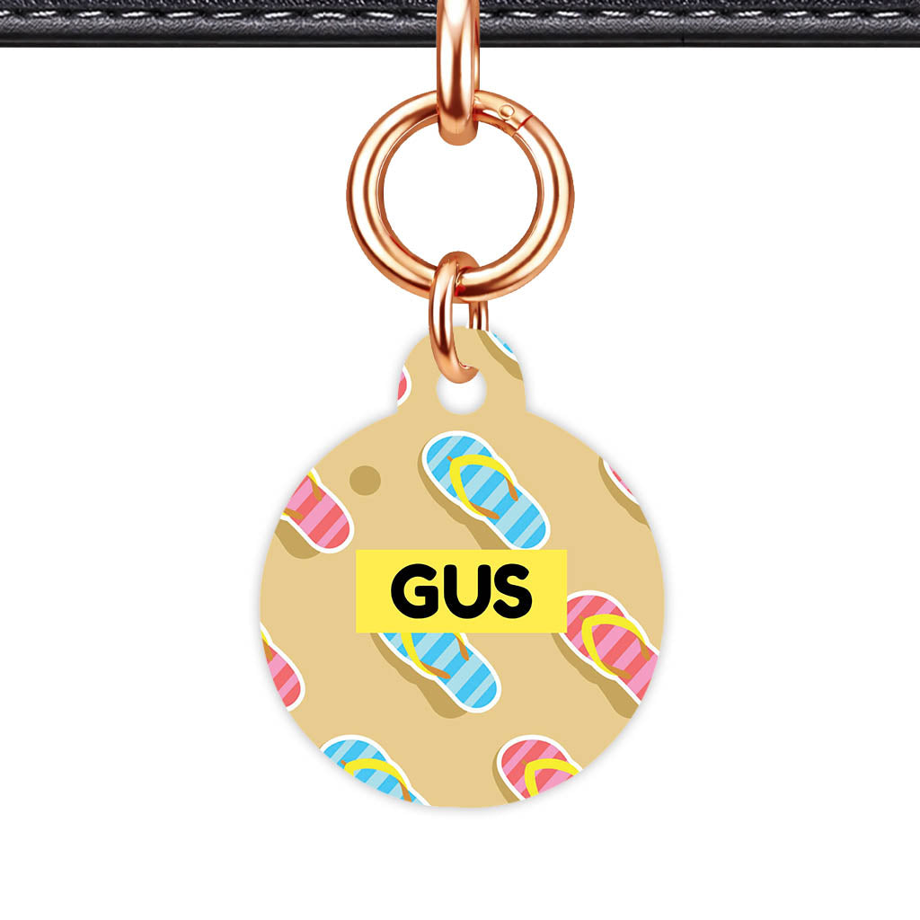 Flip Flops Classic Pet Id (Dog Tag & Cat Tag)