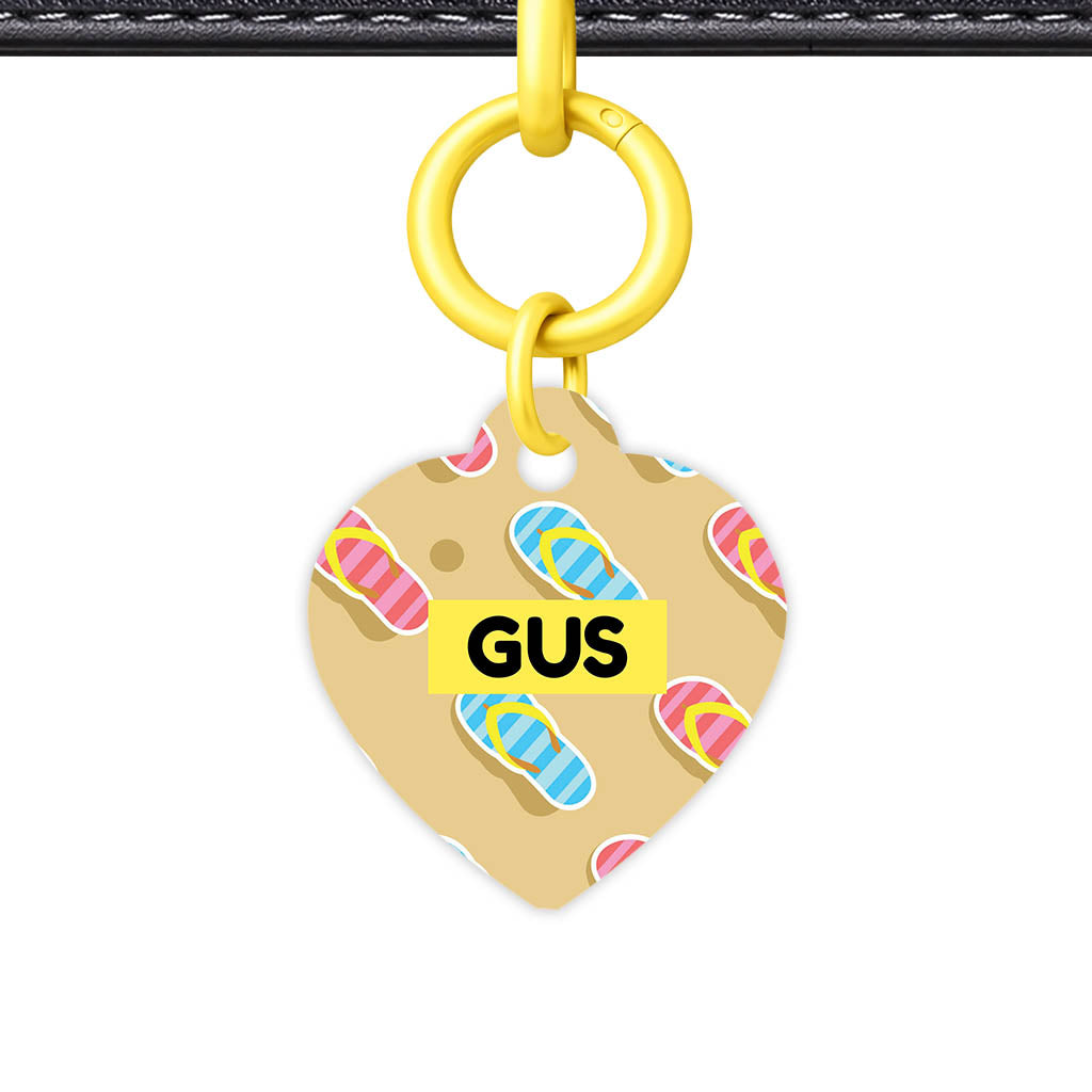 Flip Flops Classic Pet Id (Dog Tag & Cat Tag)