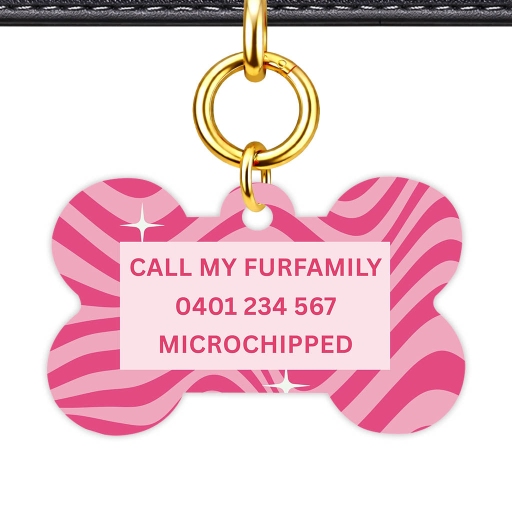 Pink Sensation Pet Id (Dog Tag & Cat Tag)