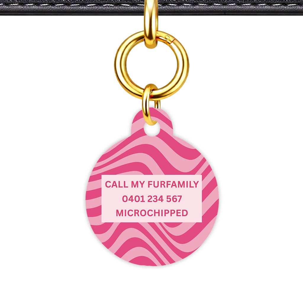 Pink Sensation Pet Id (Dog Tag & Cat Tag)