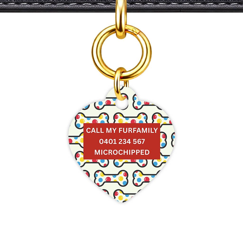 Dotti Dog Bones Classic Pet Id (Dog Tag & Cat Tag)
