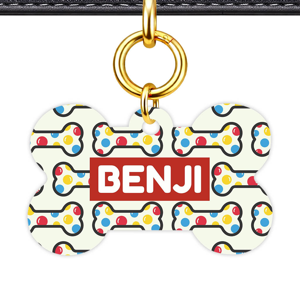 Dotti Dog Bones Classic Pet Id (Dog Tag & Cat Tag)