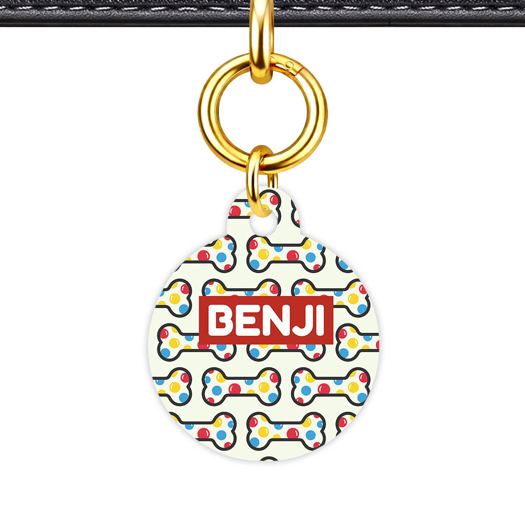 Dotti Dog Bones QR Smart Pet Id Tag (Dog Tag & Cat Tag)