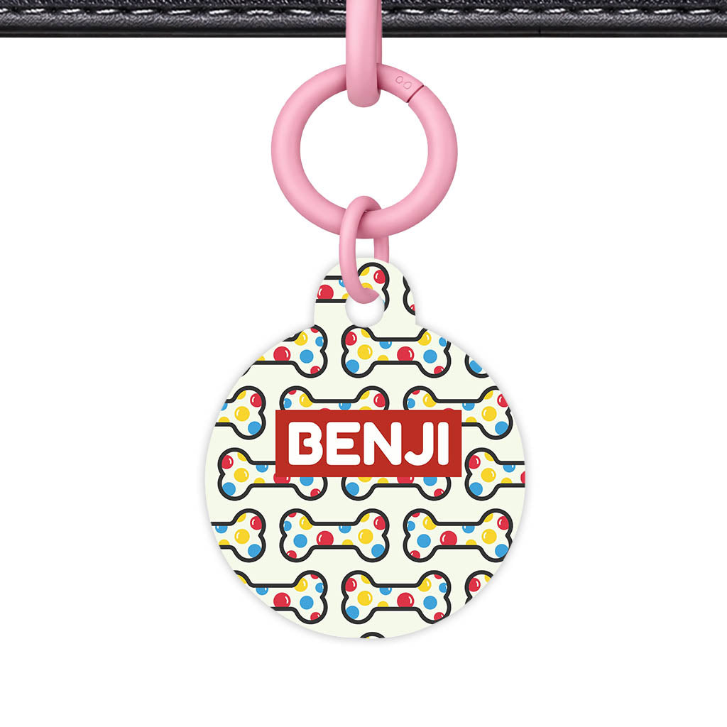 Dotti Dog Bones QR Smart Pet Id Tag (Dog Tag & Cat Tag)